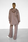 Light Zip-Up hoodie - Mocha