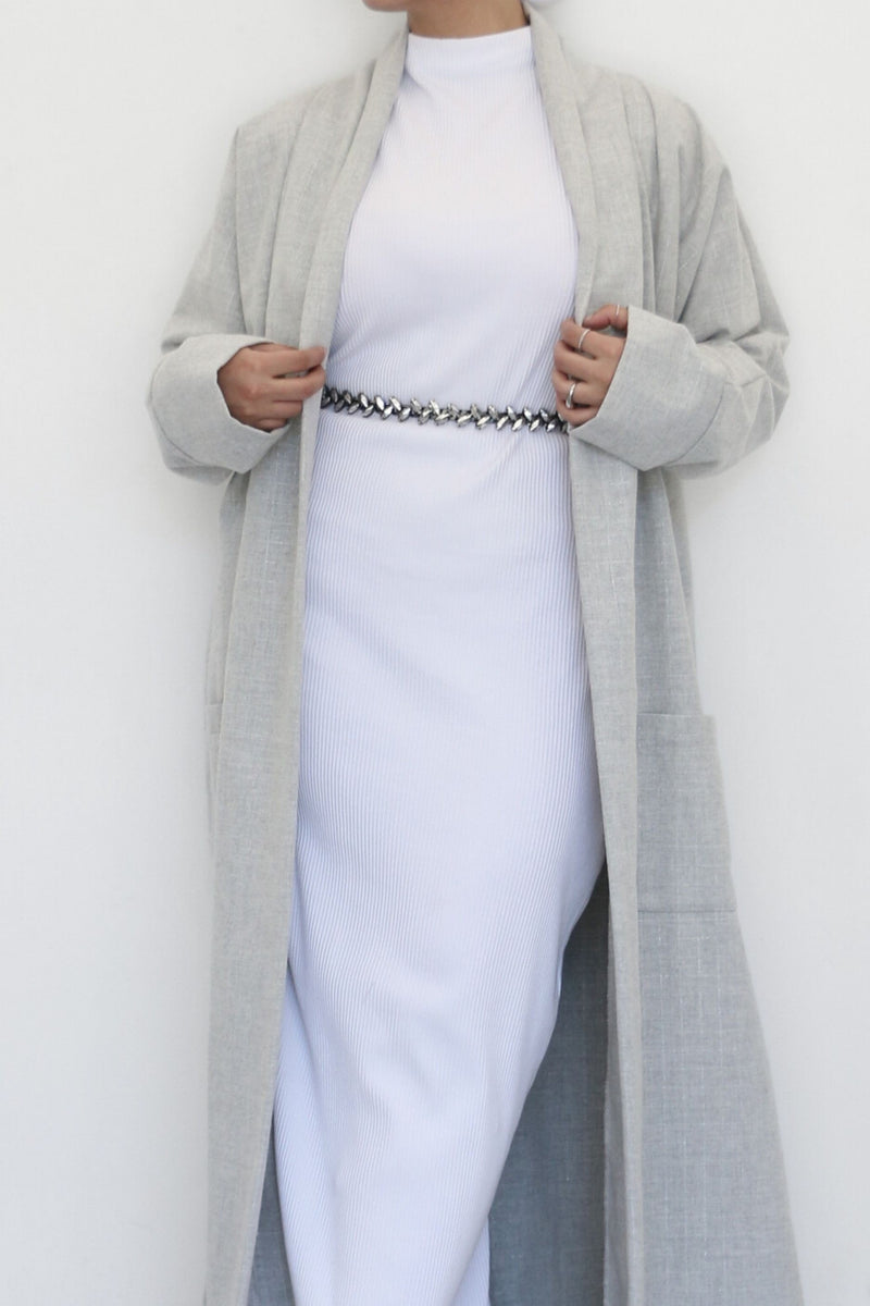 Silver Lining Abaya