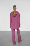 Modalite Half Zip Hoodie - Plum