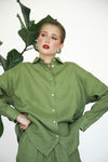 Linen Shirt - Matcha