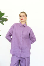 Linen Shirt - Iris