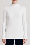 Demi Ribbed Longsleeve T-shirt - Night Sky