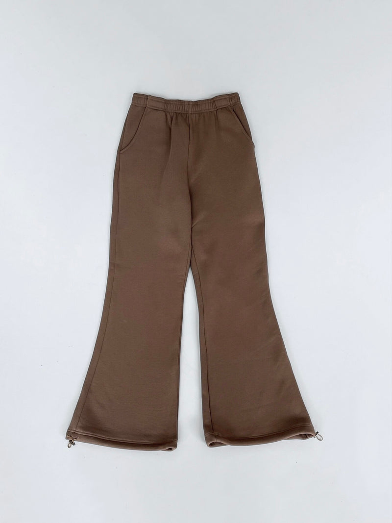 Heavy Adjustable Sweatpants - Mocha