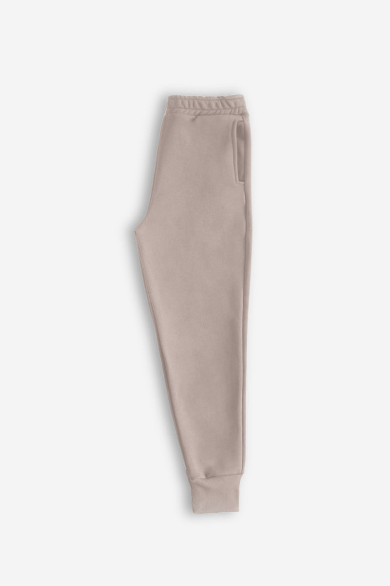 Heavy Ribbed Sweatpants - Oyster