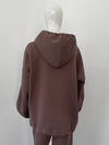Heavy Adjustable Hoodie - Mocha