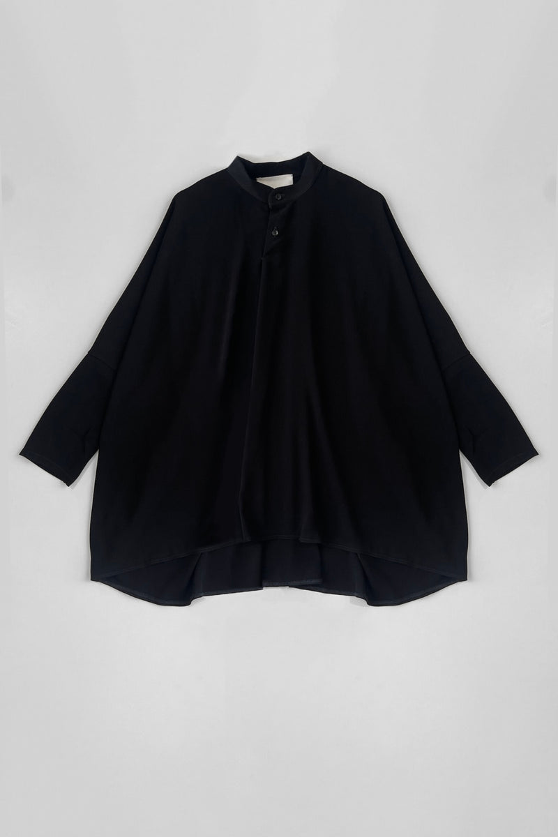 Phantom Shirt - Black Crepe