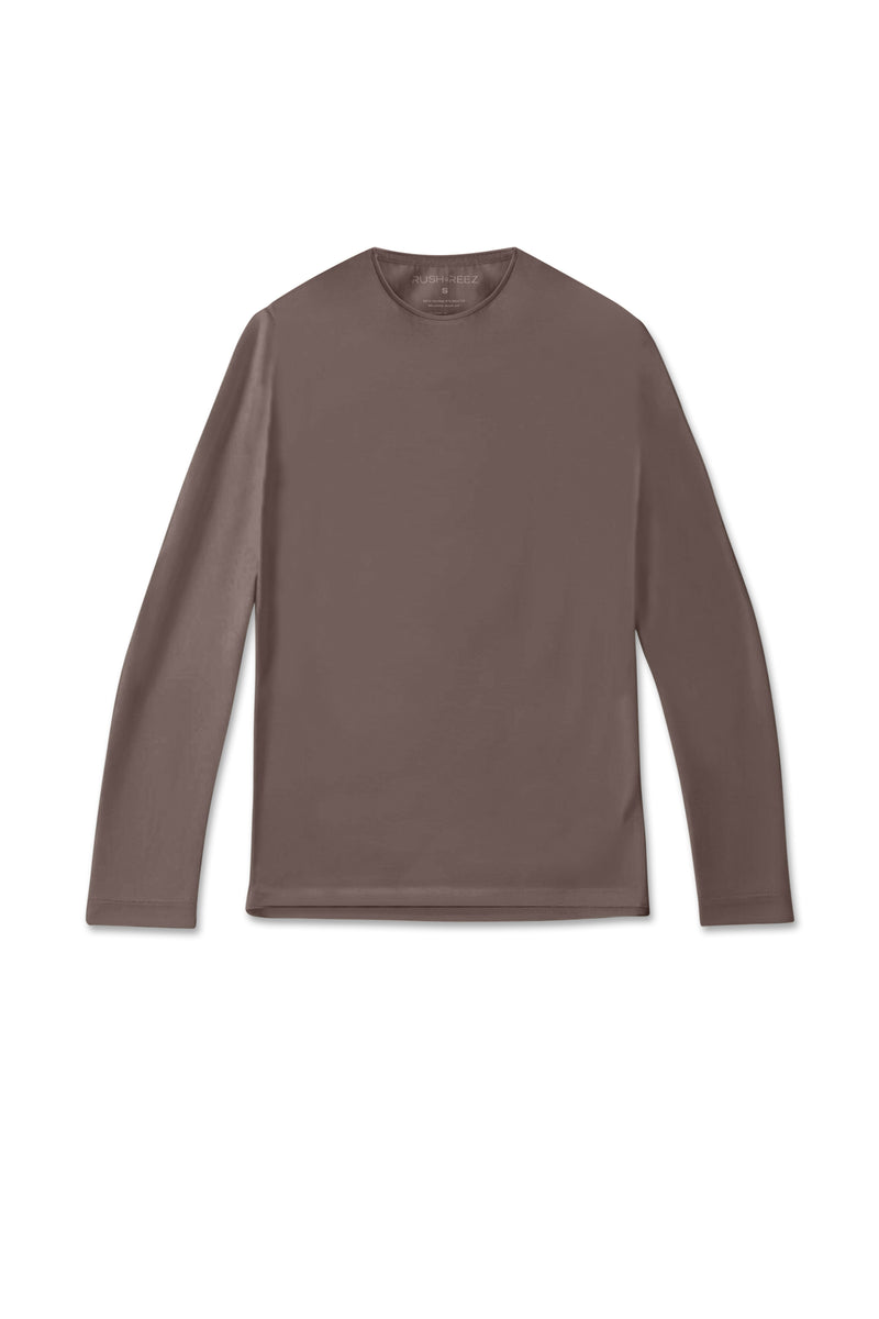 Second Skin  Long Sleeve T-shirt - Mocha