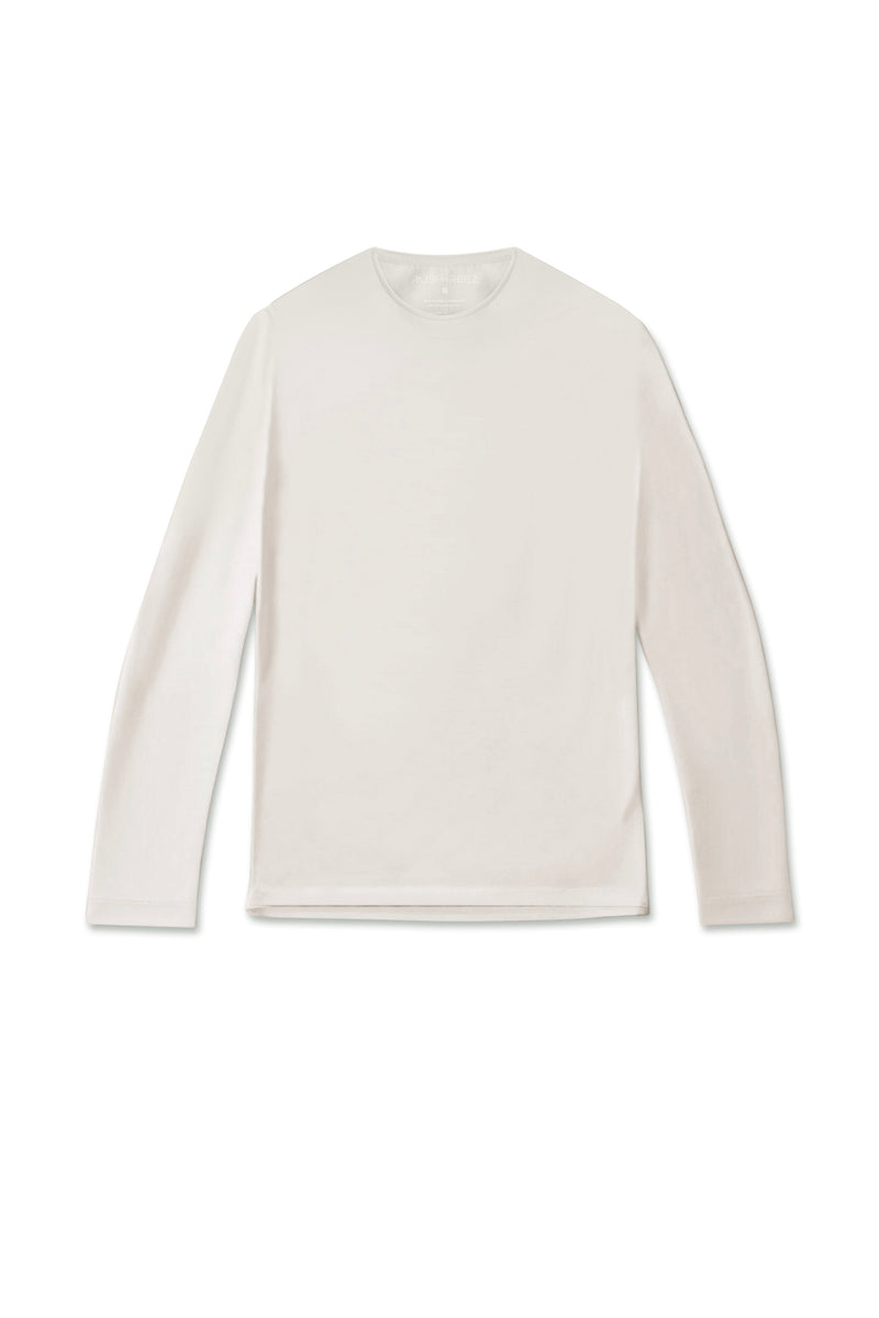 Second Skin  Long Sleeve T-shirt - Vanilla