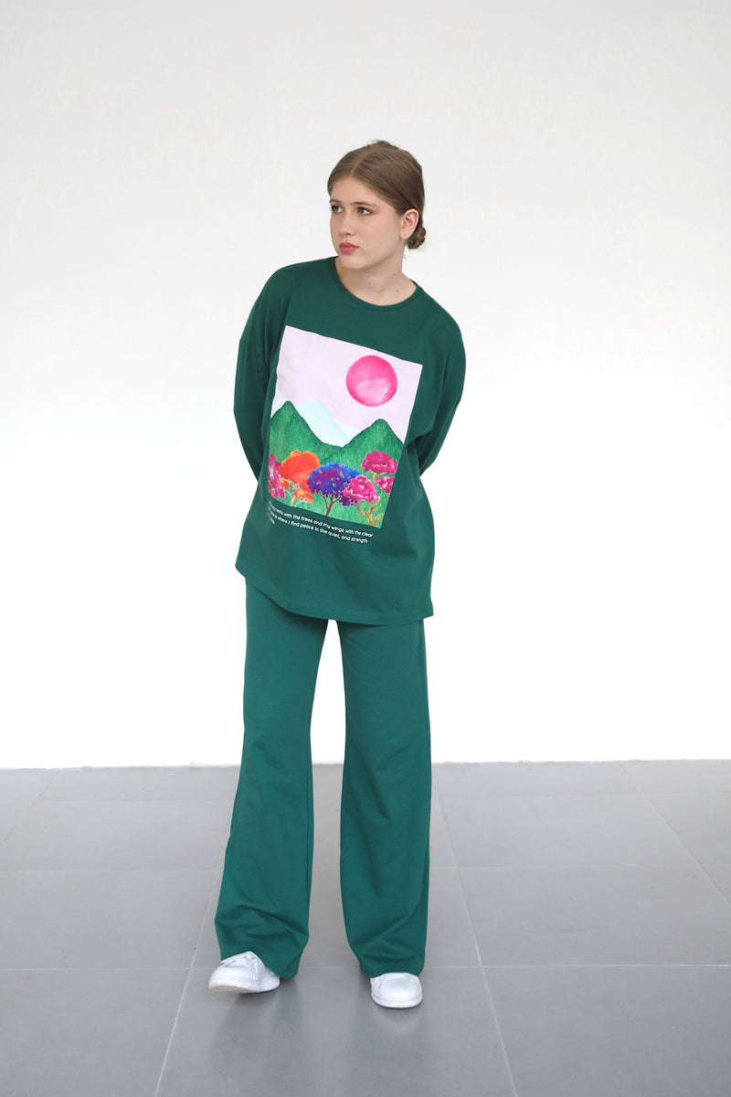 Belong Long Sleeve T-shirt - Mountain Wild