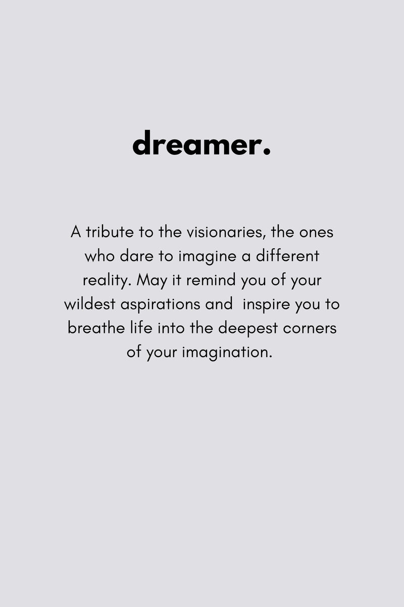 Dreamer Longsleeve T-shirt - Greige & White