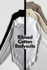 Ribbed Cotton Bodysuit