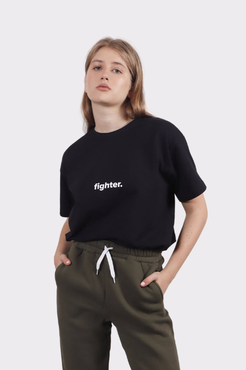 Fighter Tshirt - Black