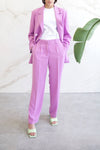Relaxed Tailored Trousers - Orchid