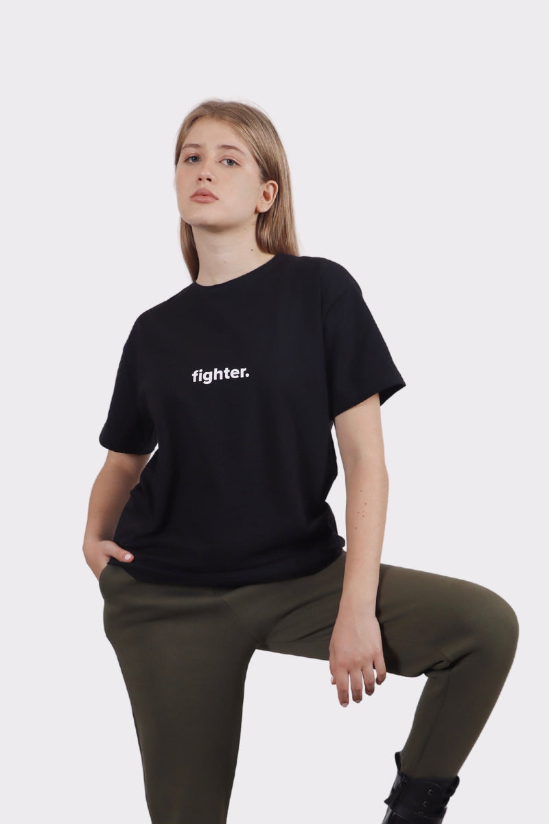 Fighter Tshirt - Black