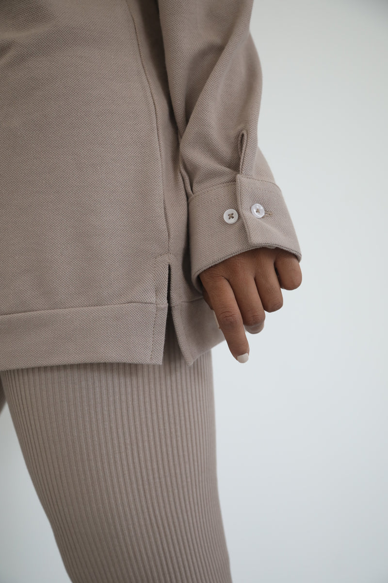 Polo Shirt - Taupe