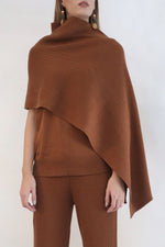 Knit Scarf - Espresso
