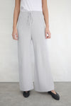 Knit Flare Sweatpants - Cloud
