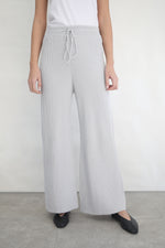 Knit Flare Sweatpants - Cloud