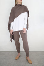 Relaxed Knit Joggers - Heather Wood