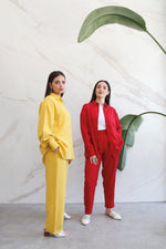 Relaxed Lyocell Coord Set - Yellow