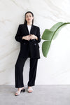 Relaxed Tailored Blazer - Black