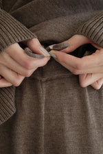 Relaxed Knit Joggers - Heather Wood