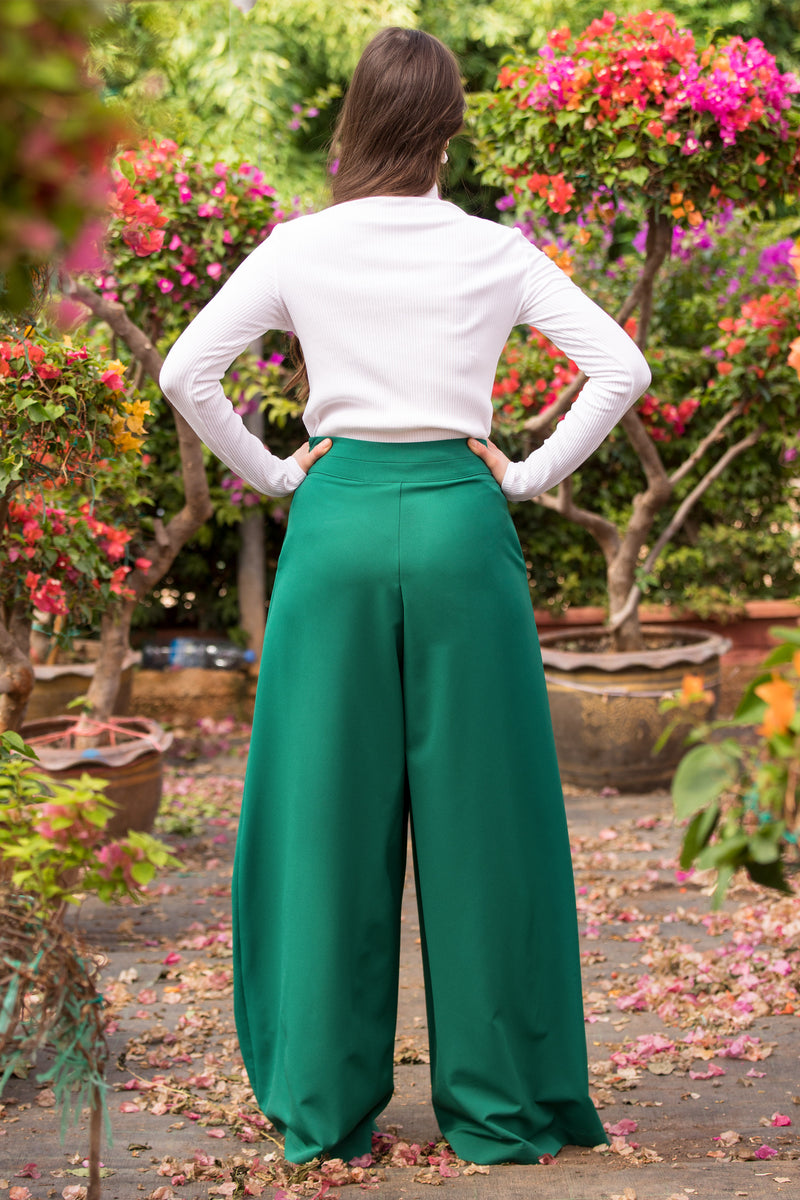 Green Amy Pants