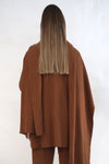 Knit Scarf - Espresso