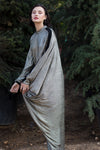 Gold Ella Asymmetric Dress