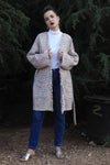 Bouclé Wrap Jacket