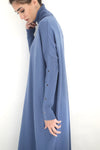 Cropped Maxi Knit Dress - Riviera