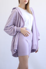 Ribbed Shorts - Lavender
