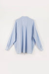 Boyfriend Shirt - Blue Pattern