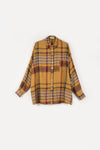 Checked Oversized Shirt