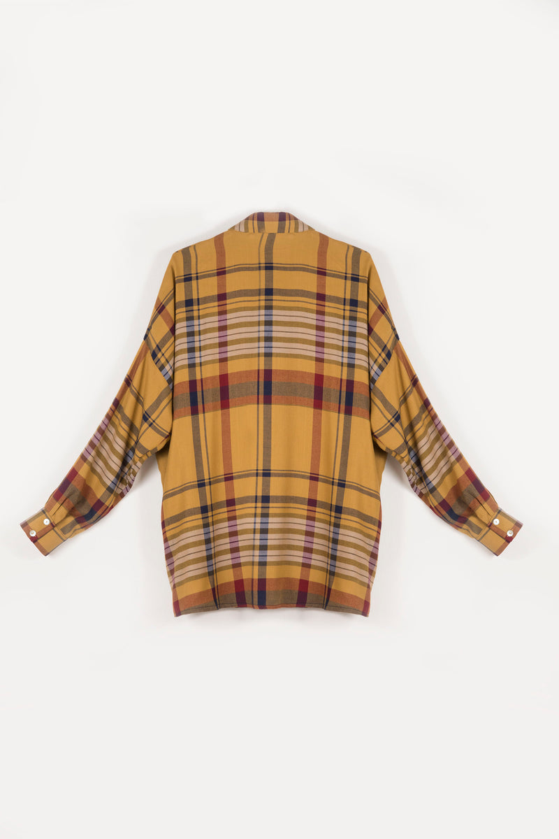 Checked Oversized Shirt