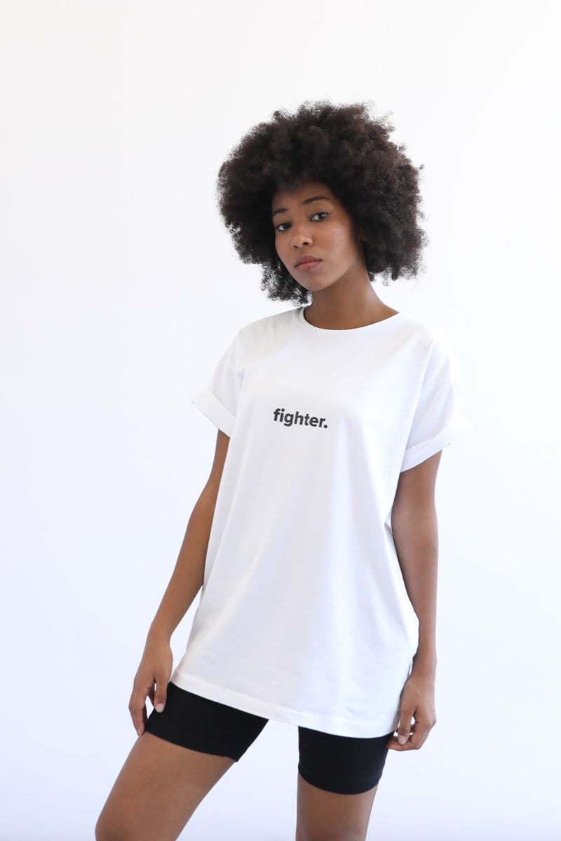 Fighter Tshirt - White