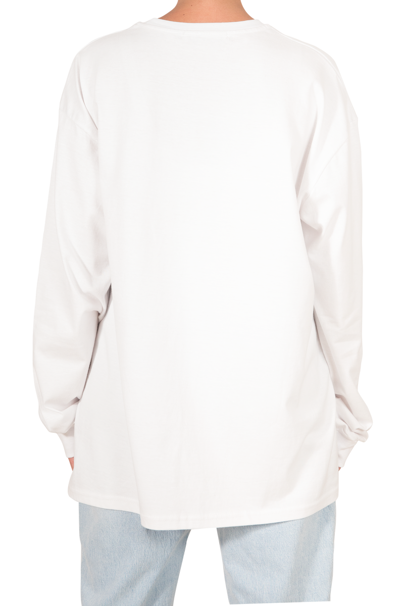 Alpha Basic Longsleeve Tshirt - White