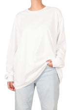 Alpha Basic Longsleeve Tshirt - White