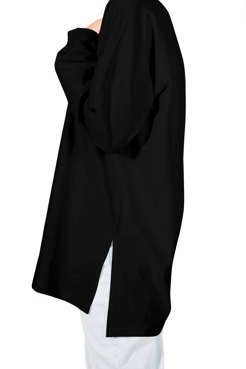 Beta Basic Longsleeve Tshirt - Black