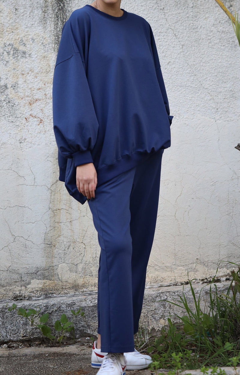 Anya Phantom Sweatshirt in Indigo