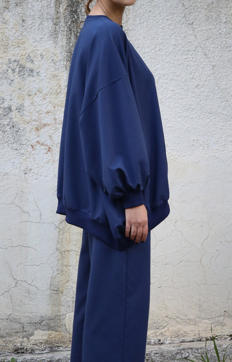 Anya Phantom Sweatshirt in Indigo