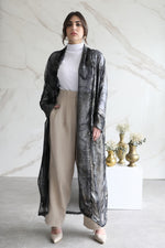 Black Sheer Abaya