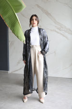 Black Sheer Abaya