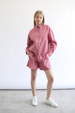 Basic Poplin Shirt - Peony