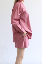 Basic Poplin Shirt - Peony