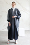 Grey Linen Kaftan