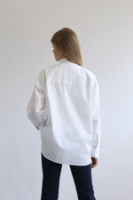 Basic Poplin Shirt - White