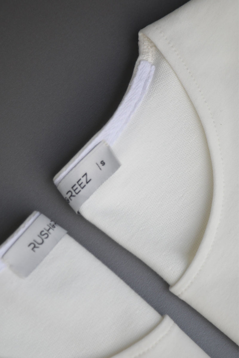 Basic Cream Sleeveless Top