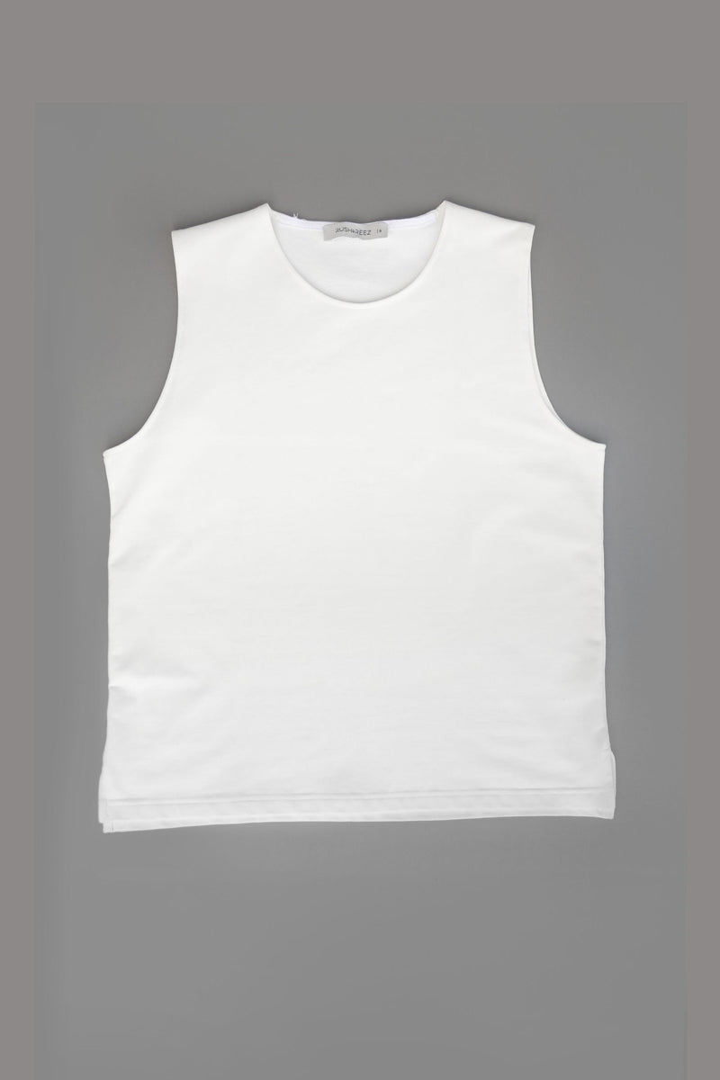 Basic Cream Sleeveless Top