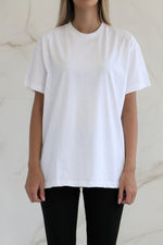 Oversized Cotton T-shirt - White